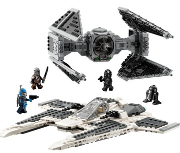LEGO Star Wars 75348 Мандалорский клыкастый истребитель против СИД