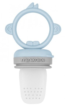 Minikoioi Feeder Teether Mineral Blue/ Powder Grey gryzak do karmienia