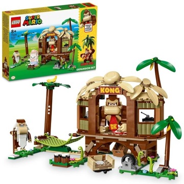 LEGO SUPER MARIO DOMEK NA DRZEWIE DONKEY KONGA ZESTAW ROZSZERZAJĄCY 71424