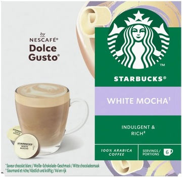 Kapsułki do Dolce Gusto Starbucks White Mocha 12 szt.