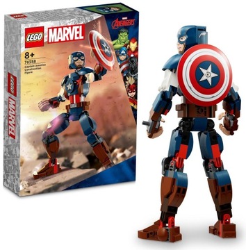 LEGO Super Heroes 76258 Фигурка Капитана Америки...