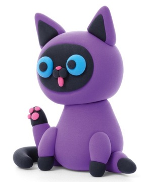 Hey Clay Masa Plastyczna Puchate Zwierzaki Tm Toys 605335