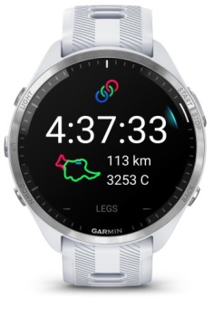 Garmin Forerunner 965 белоснежный/пудровый серый