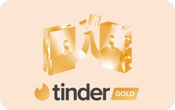Karta podarunkowa Tinder Gold – 1 miesiąc KOD EUROPA / POLSKA - BEZ VPN