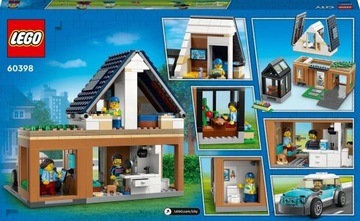 Семейный дом LEGO City и электромобиль. 60398