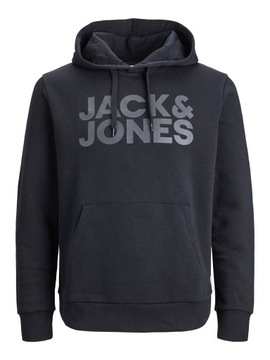 Jack&Jones Bluza Corp 12152840 Czarny Standard Fit