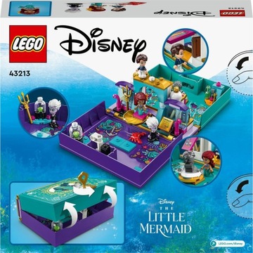 LEGO ПОДАРОК ​​ДЛЯ ДЕТЕЙ 5 И 6 ЛЕТ Принцессы Диснея 43213 Истории Русалочки