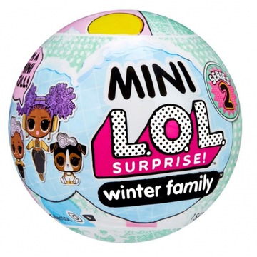 LOL SURPRISE KULA LALECZKI MINI WINTER FAMILY NIESPODZIANKA