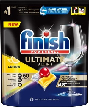 Tabletki do zmywarki all in one (wszystko w jednym) Finish 60 szt.