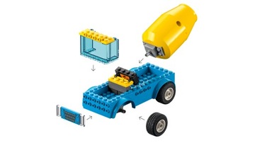 LEGO CITY БЕТОНОСМЕСИТЕЛЬ ГРУЗОВИК БЕТОНОСМЕСИТЕЛЬ 60325 НАБОР БЛОКОВ