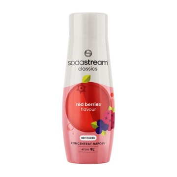 Syrop koncentrat do wody SodaStream Red Berries Zero czerwone jagody 440 ml