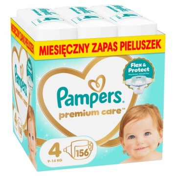 Підгузки Pampers Premium Care Розмір 4 156 шт. 9-14 кг