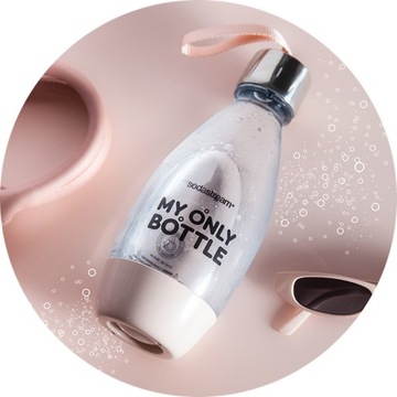 БУТЫЛКА SODASTREAM 0,5л РОЗОВАЯ