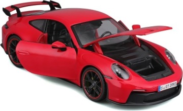 PORSCHE 911 GT3 (992) 1:18 Maisto модель 36458 красный