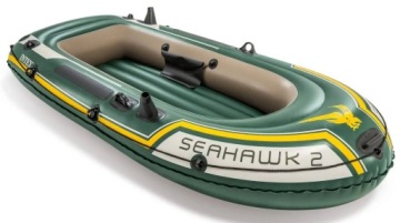 ПОНТУ SEHAWK 2 + ВЕСЛА + НАСОС 236см INTEX 68347