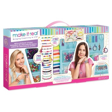 MAKE IT REAL ZESTAW DO ROBIENIA BIŻUTERII KORALIKI Jewelry Studio