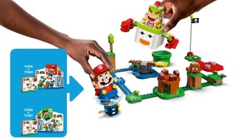LEGO 71396 Дополнительный набор «Машина клоуна Супер Марио Баузера-младшего»