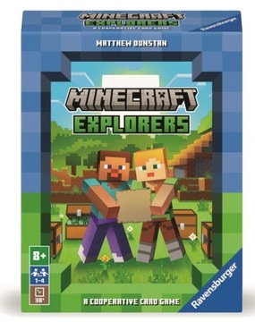 Minecraft. Explorers. Gra karciana