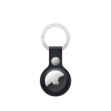 Оригинальный кожаный брелок Apple AirTag Midnight