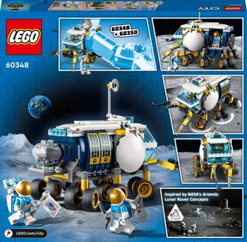 LEGO City 60348 Космический вездеход НАСА Лунный вездеход Рождественский подарок НОВИНКА!