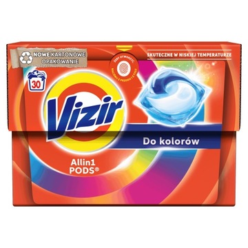 Kapsułki do prania VIZIR All in 1 Pods Color 30 szt