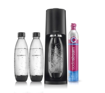 saturator SodaStream Terra black + 2 butelki