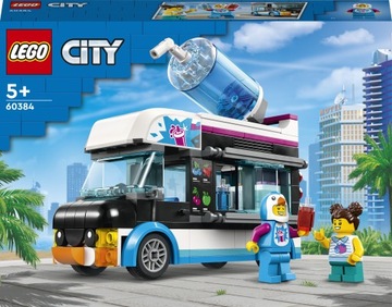 LEGO City 60384 Pingwinia furgonetka ze slushem