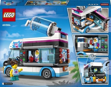 LEGO CITY #60384 — Фургон Penguin Slush + сумка + каталог 2024 г.