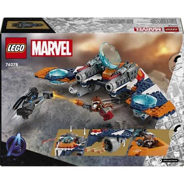 LEGO 76278 Super Heroes Warbird Rocketa vs. Ронан