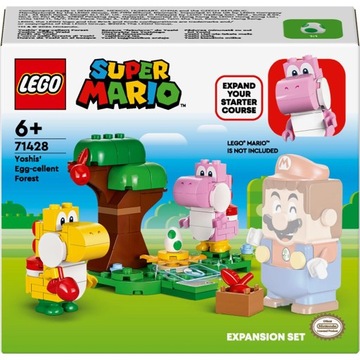 LEGO Супер Марио Йоши и фантастический яичный лес + подарочный пакет LEGO