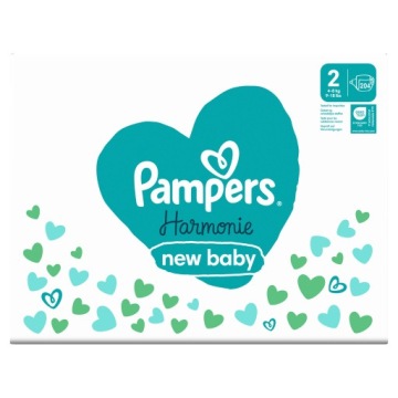 Підгузки Pampers Harmonie Розмір 2 (4-8 кг) 204 шт.