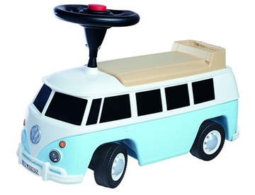 VOLKSWAGEN T1 RIDE-OVER СИНИЙ КЕМПЕР ФУРГОН С БОЛЬШИМ БАГАЖНИКОМ И ТОЛАЧКОМ