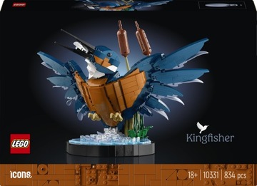 LEGO ICONS 10331 Ptak Zimorodek Model Lego Dla Dorosłych