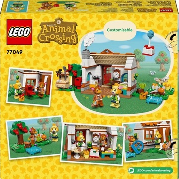 LEGO ANIMAL CROSSING 77049 — ВИЗИТЫ ИЗАБЕЛЬ