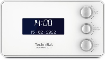 Radio sieciowe DAB+, FM TechniSat DIGITRADIO 50 SE białe
