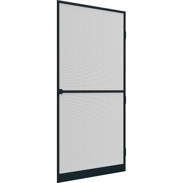 Рамка москитной сетки для балконной двери, алюминиевая дверная сетка 100x215 см