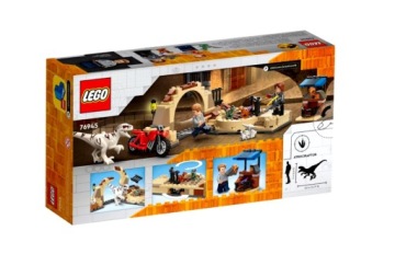 LEGO JURASSIC WORLD Погоня на мотоцикле Атроцираптора