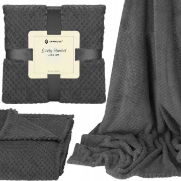 HEATHER PLED BED PLED CARPET SOFT DECORATED BED CUFF 150x200 см