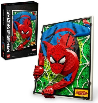LEGO - ART - УДИВИТЕЛЬНЫЙ ЧЕЛОВЕК-ПАУК - 31209