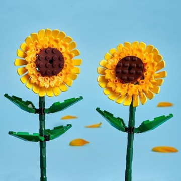 LEGO FLOWERS #40524 - Подсолнухи + КАТАЛОГ LEGO 2024