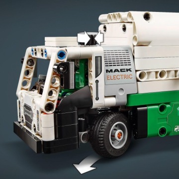 LEGO TECHNIC 42167 Электрический мусоровоз Mack LR
