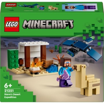 Lego Minecraft Экспедиция Стива в пустыню 21251 75 эле.