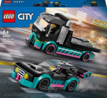 LEGO City 60406 Гоночный автомобиль и эвакуатор