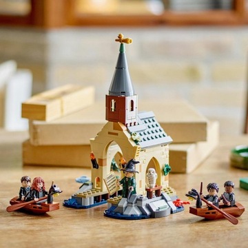 LEGO 76426 HARRY POTTER przystań w Hogwarcie, dom na wodzie, przystań