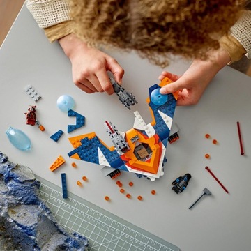 LEGO 76278 Super Heroes Warbird Rocketa vs. Ронан
