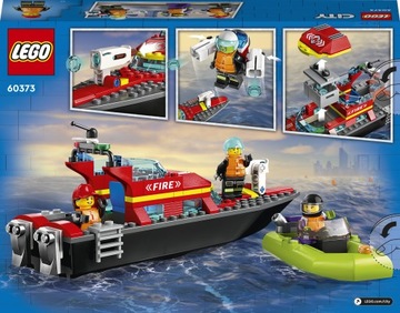 Пожарный катер LEGO City 60373