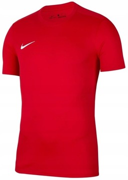 KOSZULKA MĘSKA NIKE PARK VII T-SHIRT SPORTOWY DRI-FIT CZERWONY r.L