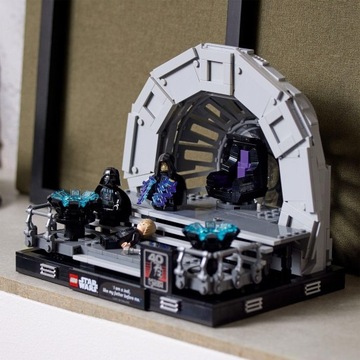 Star Wars 75352 Диорама: Тронный зал Императора