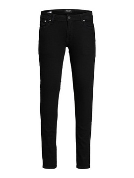 Jack&Jones Jeansy Liam 12109952 Czarny Skinny Fit