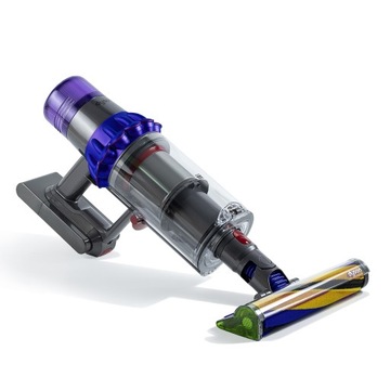 Вертикальный пылесос Dyson V15 Detect Fluffy 660 Вт, серебристый